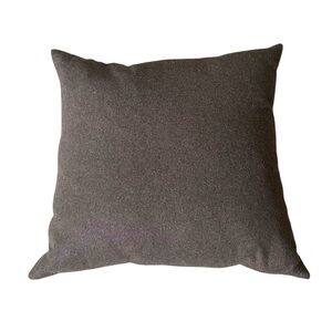 Large Wool Square Throw Accent Pillow